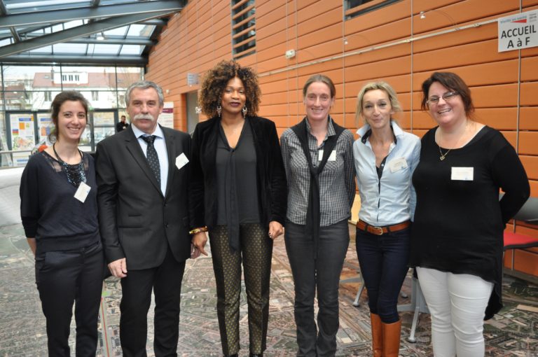 Laura FLESSEL Ministre des Sports et L'équipe du PRN Sport Santé Bien-Être