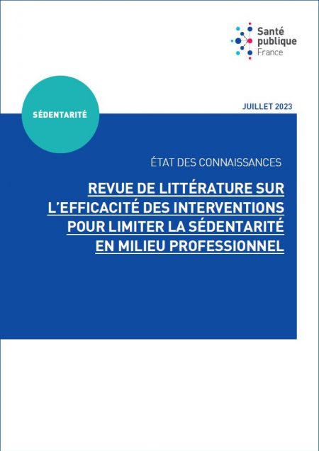RAPPOR SANTE PUBLIQUE FRANCE JUILLET 2023